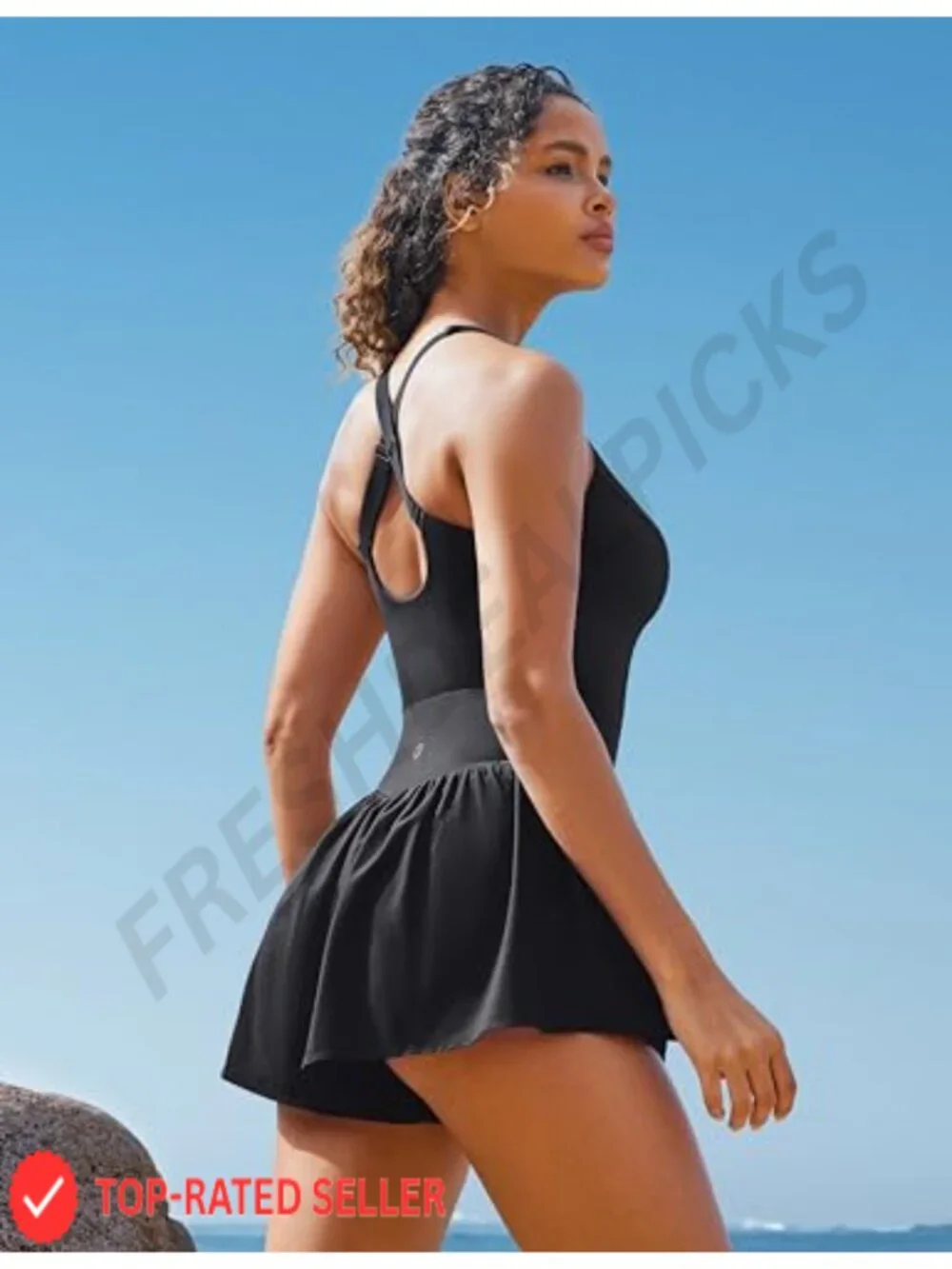 Sculpting Athletic Romper with Bra, High Stretch, Removable Pads